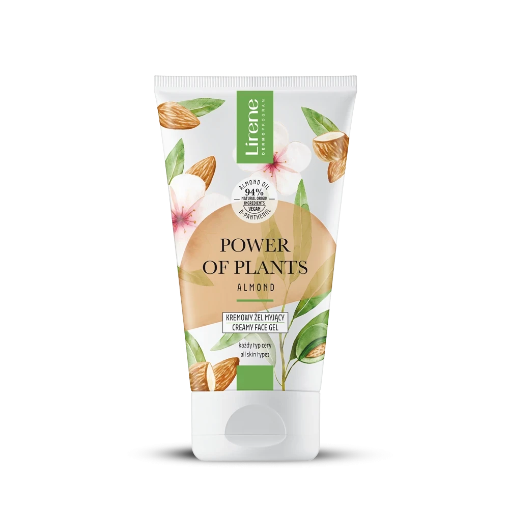 جل كريمي للوجه باللوز | POWER OF PLANTS ALMOND CREAMY FACE GEL