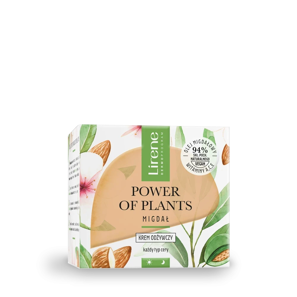 كريم وجه مغذي باللوز | POWER OF PLANTS ALMOND NOURISHING face cream