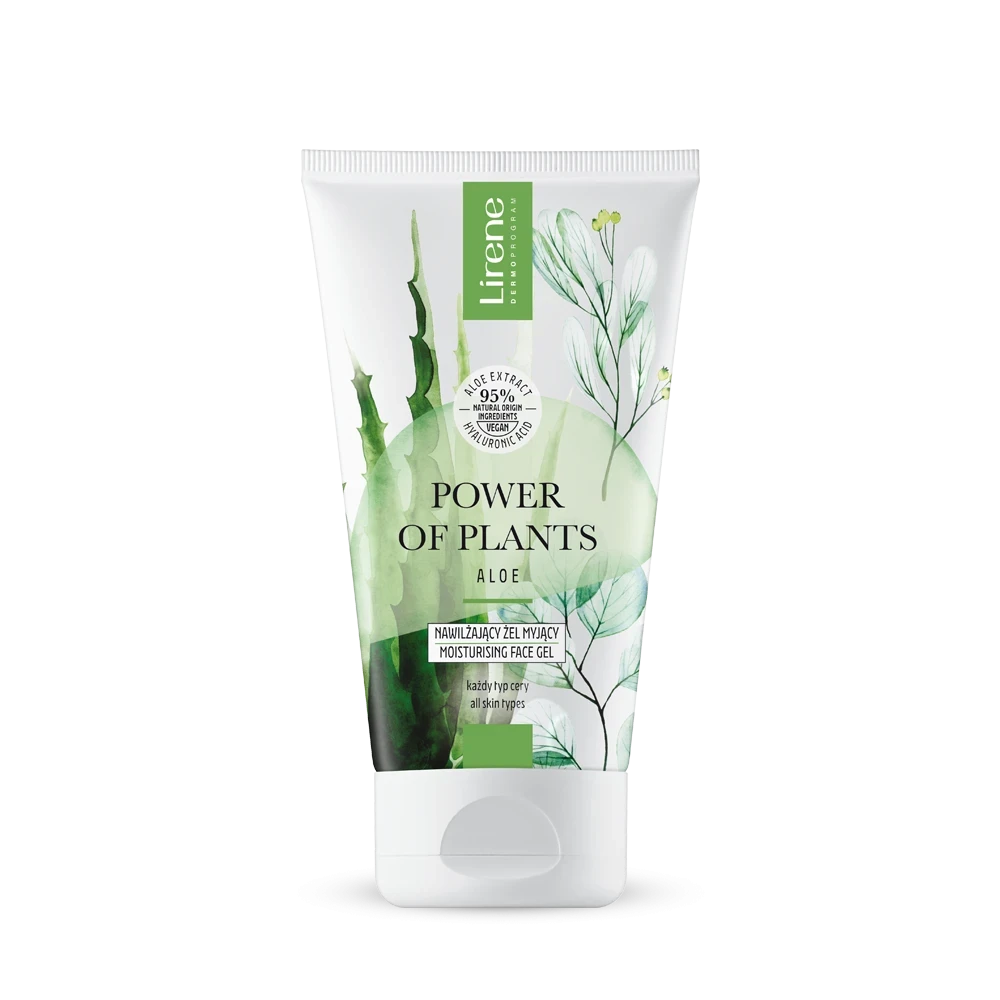 جل منظف ومرطب للوجه | POWER OF PLANTS ALOE MOISTURISING face cleansing gel