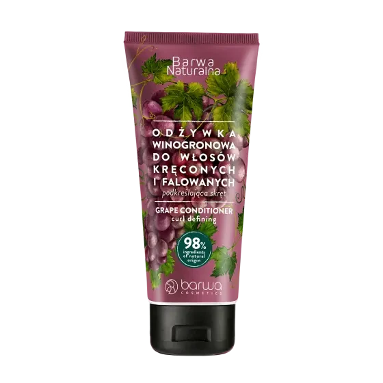 بلسم الشعر بالعنب، تحديد التموجات (أنبوب) جديد. | Hair Conditioner Grape, curl defining (tube) NEW